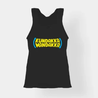 Kundakka Mandakka Women's Tank Top in Black Color