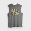 Funding Kadaikuma Men/Unisex Tank Top in Charcoal Melange Color