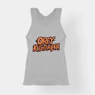 Ore Kushtamappa Women's Tank Top in Grey Melange Color