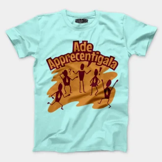 Ade Apprecentingala Men/Unisex T-Shirt in Mint Color