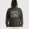 Straight Outta Pachaiyappa's Men/Unisex Hoodie in Olive Green Color