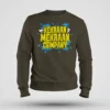 Kekraan Mekraan Company Men/Unisex Sweatshirt in Olive Green Color