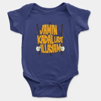 Jamin, Kadal Laye Illayam Onesie/Romper in Royal Blue Color