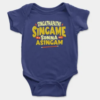 Singathapathi Singame Sunna Asingam Onesie/Romper in Royal Blue Color