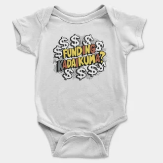 Funding Kadaikuma Onesie/Romper in White Color