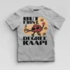 But First Degree Kaapi Boys Round Neck T-Shirt in Grey Melange Color