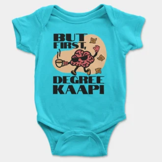 But First Degree Kaapi Onesie/Romper in SkyBlue Color