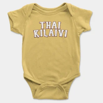 Thai Kilaivi Onesie/Romper in Yellow Color