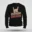 Ghatham Ghatham Men/Unisex Sweatshirt in Black Color