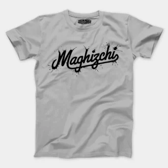 Maghizchi (Black) Men/Unisex T-Shirt in Grey Melange Color
