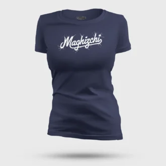 Maghizchi Women's T-Shirt in Navy Blue Color
