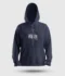 Hukum Men/Unisex Hoodie in Navy Blue Color