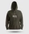 Hukum Men/Unisex Hoodie in Olive Green Color