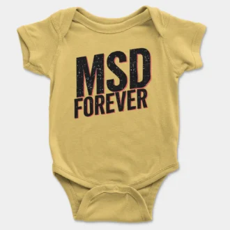 Msd Forever Onesie/Romper in Yellow Color