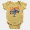 Vaathi Coming Onesie/Romper in Yellow Color
