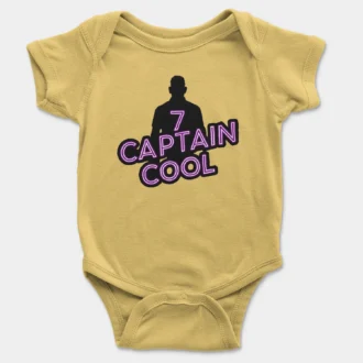 Captain Cool Onesie/Romper in Yellow Color