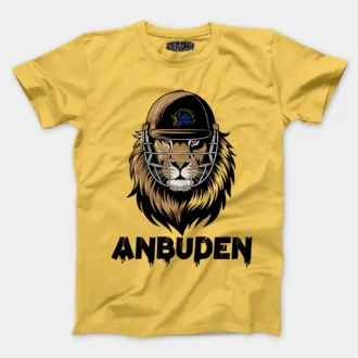 Anbuden Men/Unisex T-Shirt in Yellow Color