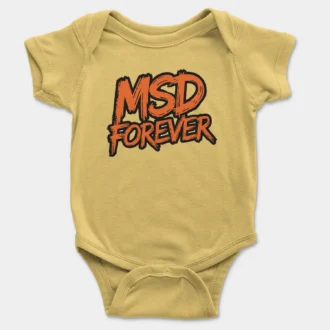Msd Forever Onesie/Romper in Yellow Color