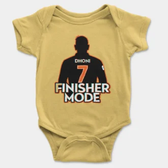 Msd - Finisher Mode Onesie/Romper in Yellow Color
