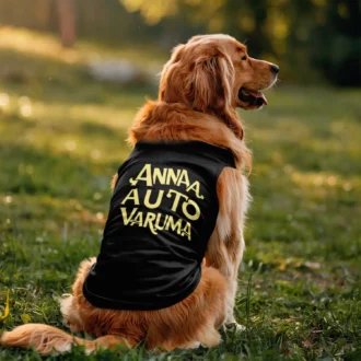 Anna Auto Varuma Dog Tank in Black Color