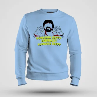 Kumudha Happy Annachi, Kumudha Happy Men/Unisex Sweatshirt in Baby Blue Color