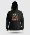 If Only I Could Replace Relatives With Pets Men/Unisex Hoodie in Black Color