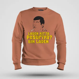 Laden Kitta Pesuriya, Bin Laden Men/Unisex Sweatshirt in Coral Color