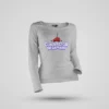 Contractor Nesamani Women's Long Sleeve T-Shirt in Grey Melange Color
