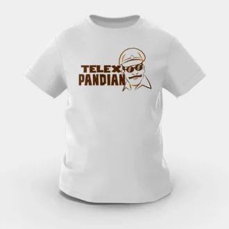 Telex Pandian Girls Round Neck T-Shirt in Grey Melange Color