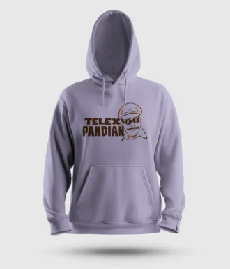 Telex Pandian Men/Unisex Hoodie in Lavender Color
