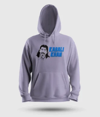 Kabali Khan Men/Unisex Hoodie in Lavender Color
