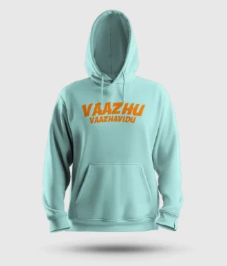 Vaazhu Vaazhavidu Men/Unisex Hoodie in Mint Color