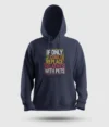 If Only I Could Replace Relatives With Pets Men/Unisex Hoodie in Navy Blue Color