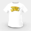 Theri Level Girls Round Neck T-Shirt in White Color